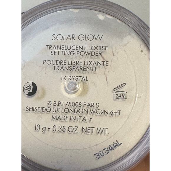 Dolce & Gabbana Solar Glow Translucent Loose Setting Powder - 1 CRYSTAL - NEW - Picture 2 of 3